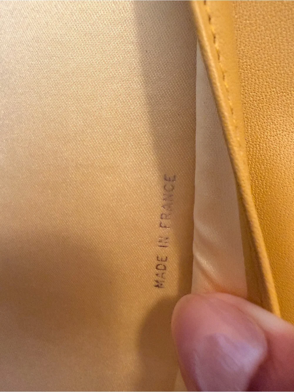 CHANEL Vintage Travel Line Yellow Nylon - 6 Ring Planner Agenda Cover